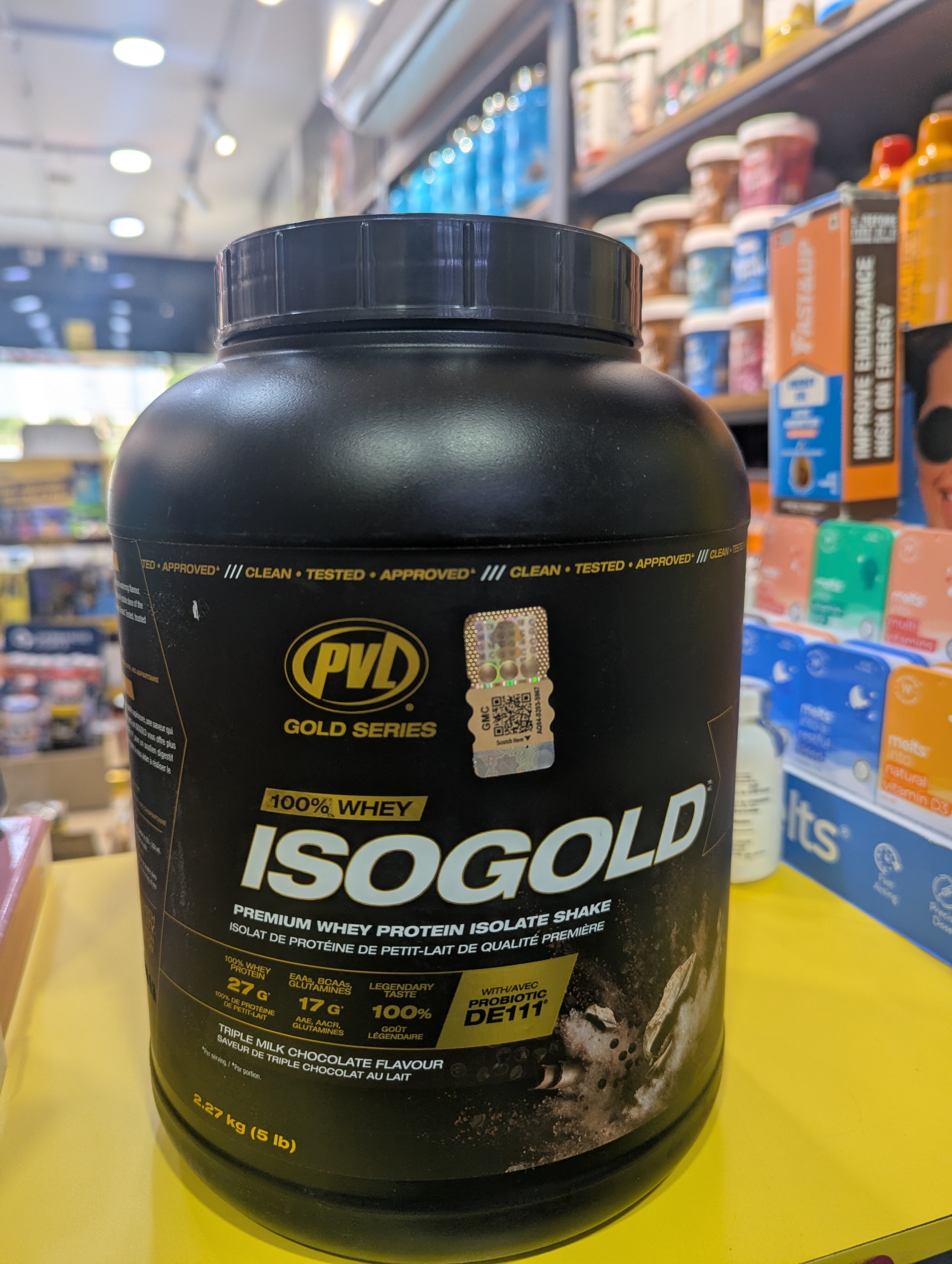 PVL Gold Series 100% Whey ISOGOLD Triple Milk Chocolate Flavour